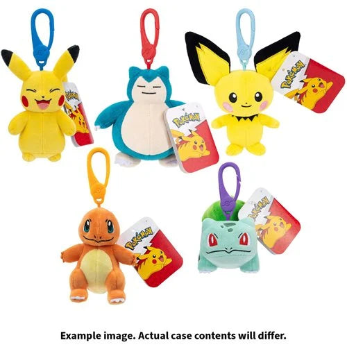 Pokémon Plush 3 1/2-Inch Clip-On