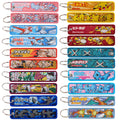 Embroidery Keychain Bags Key Ring Pendant Pokémon Jet Tags